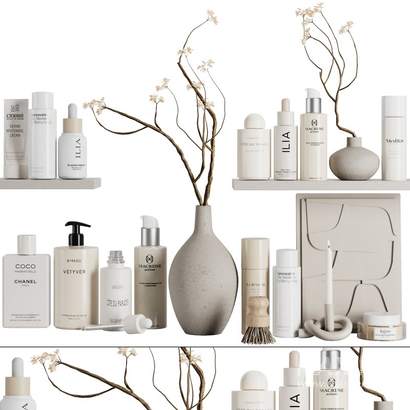 Bathroom accessories SetV48 - Image 1