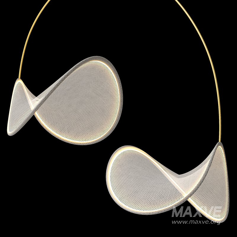 llll-02 fabric pendant light - Image 3