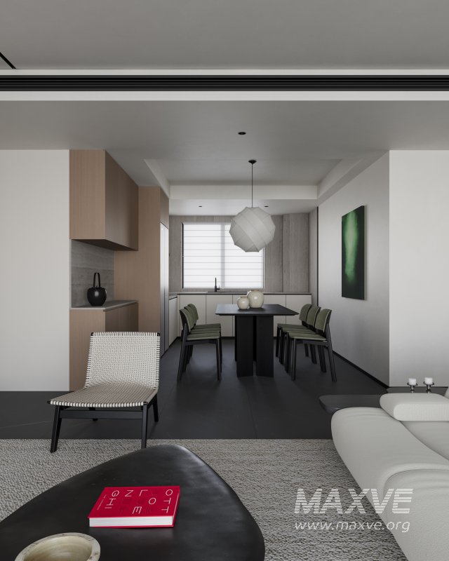 Modern living and dining room - Image 4