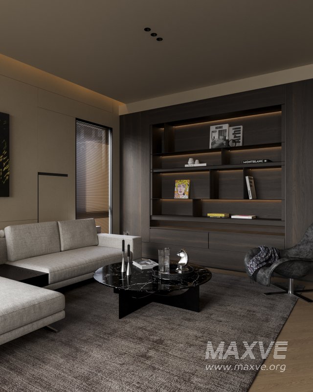 Modern living and dining room - Image 7