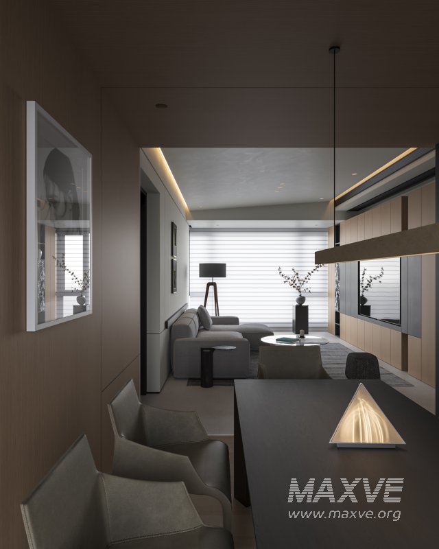 Modern living and dining room - Image 9