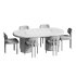 Kaya Rectangle Table and Franka Dining Chair set - Thumbnail 4