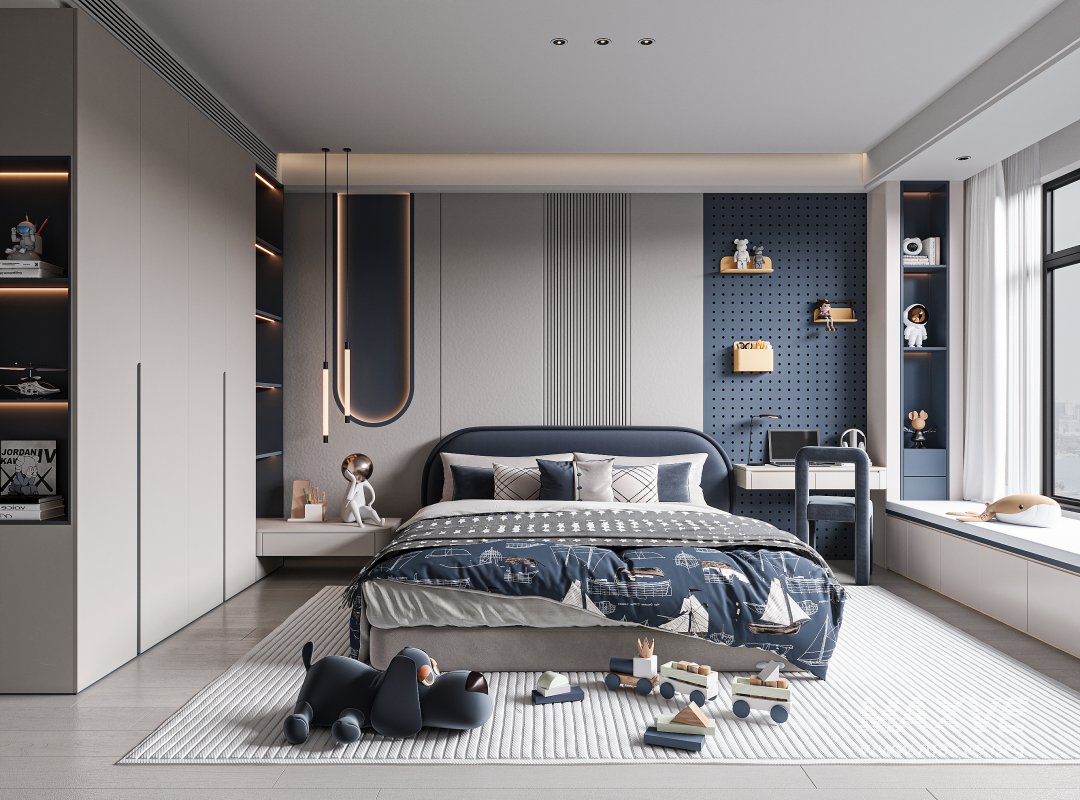 Modern bedroom - Image 1