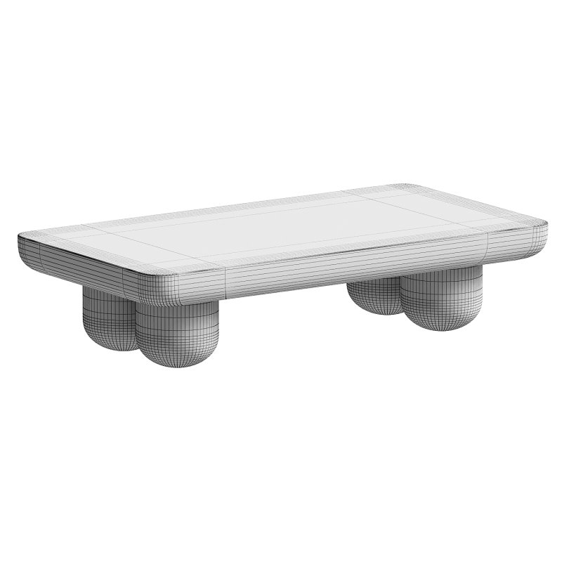 Clouded Rectangle Coffee Table - Image 2