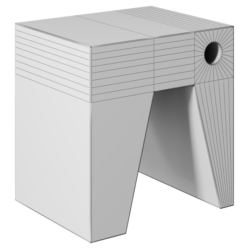 Coffee Table M By Forma Cemento - Image 1