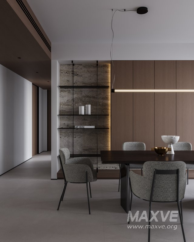 Modern living and dining room - Image 4