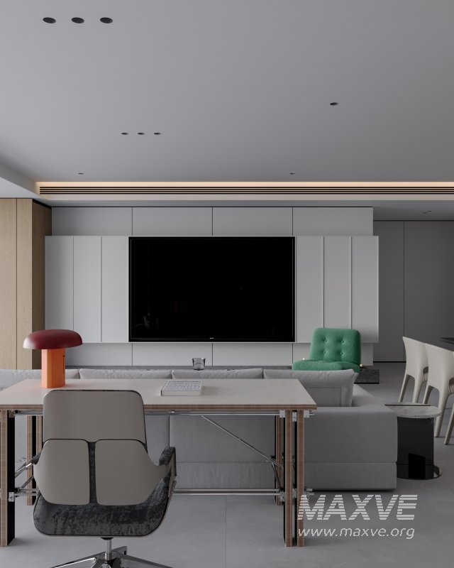 Modern living and dining room - Image 5