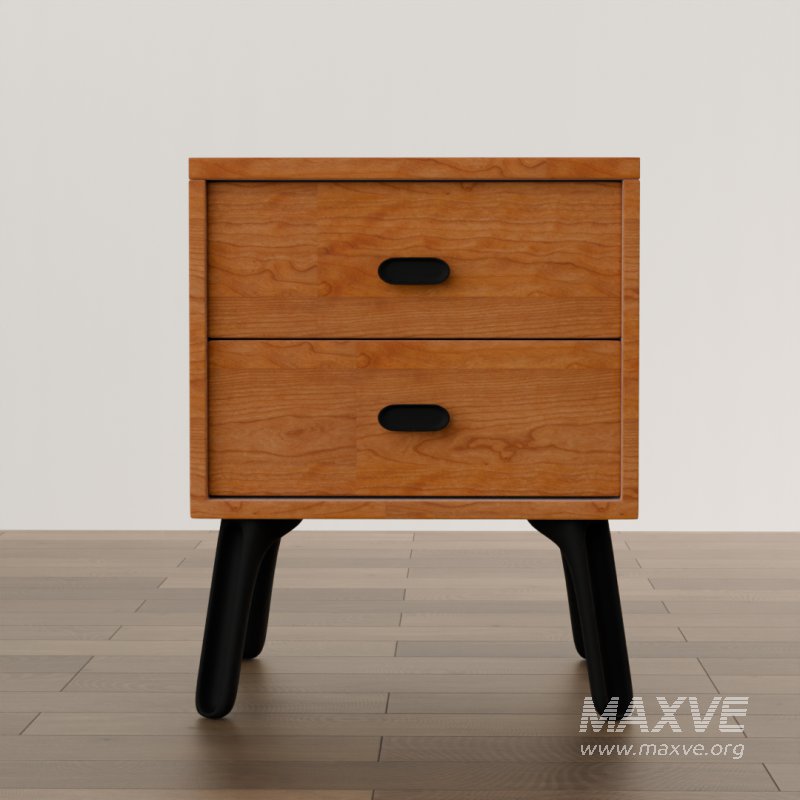 Mid-Century Modern Nightstand - Image 1