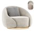 GHIDINI1961 ABBRACCI armchair - Thumbnail 4