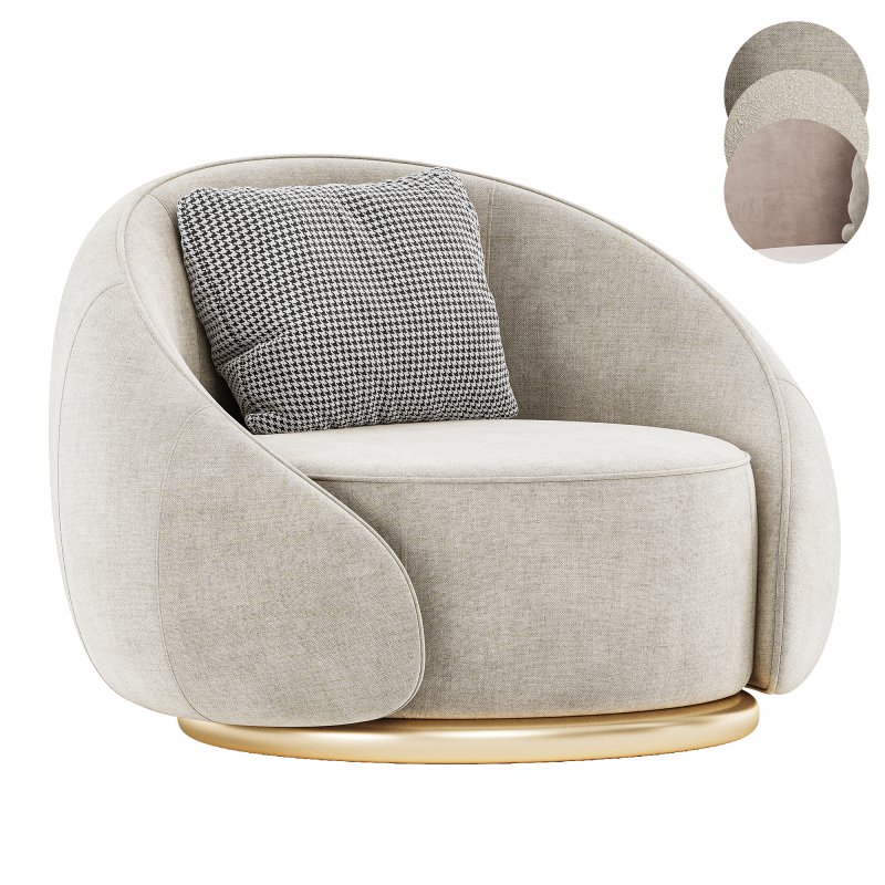 GHIDINI1961 ABBRACCI armchair - Image 4