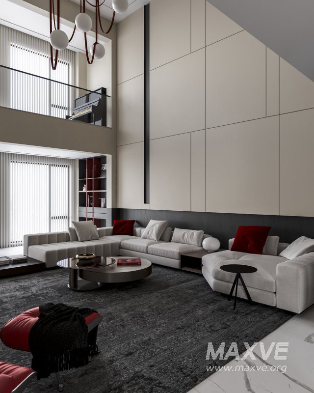 Villa Living Room - Image 6