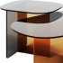 Black Amber Modern Side Coffee Table by Chairish - Thumbnail 1
