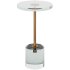 John Richard Brass And Acrylic Martini Side Table Short - Thumbnail 2
