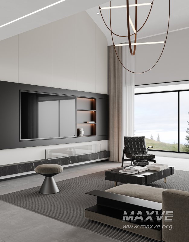 Modern living and dining room - Image 6