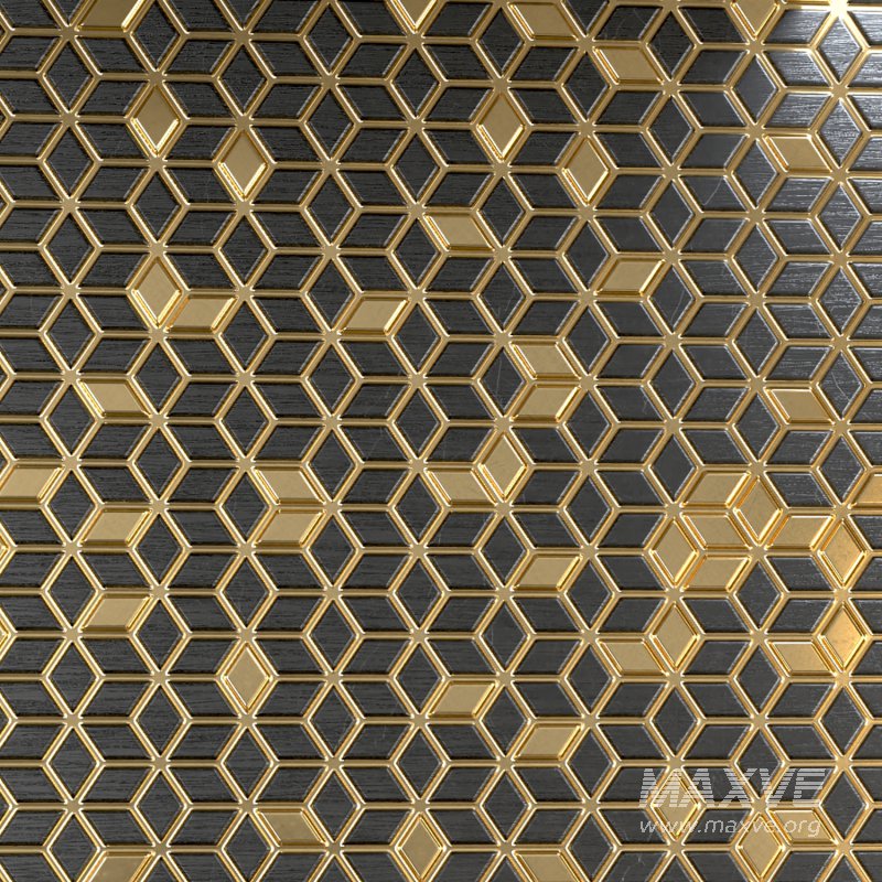 golden wall cover material - Image 3