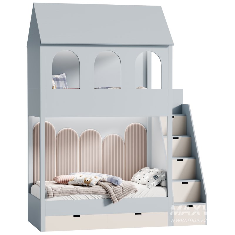 Childrens bunk bed 37 - Image 2
