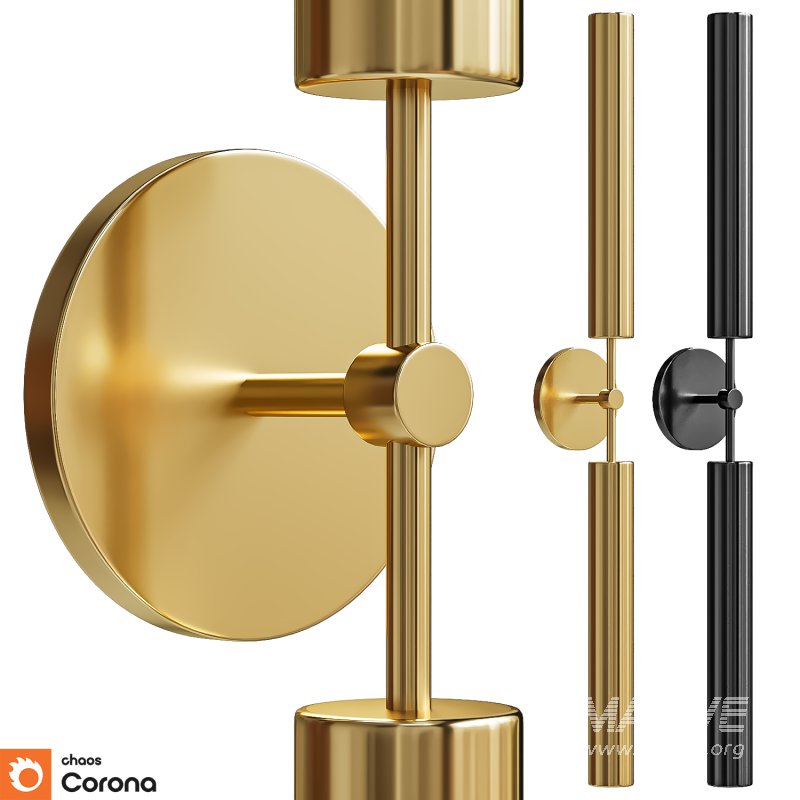 Astrid Two Head Wall Vanity Light - Image 1