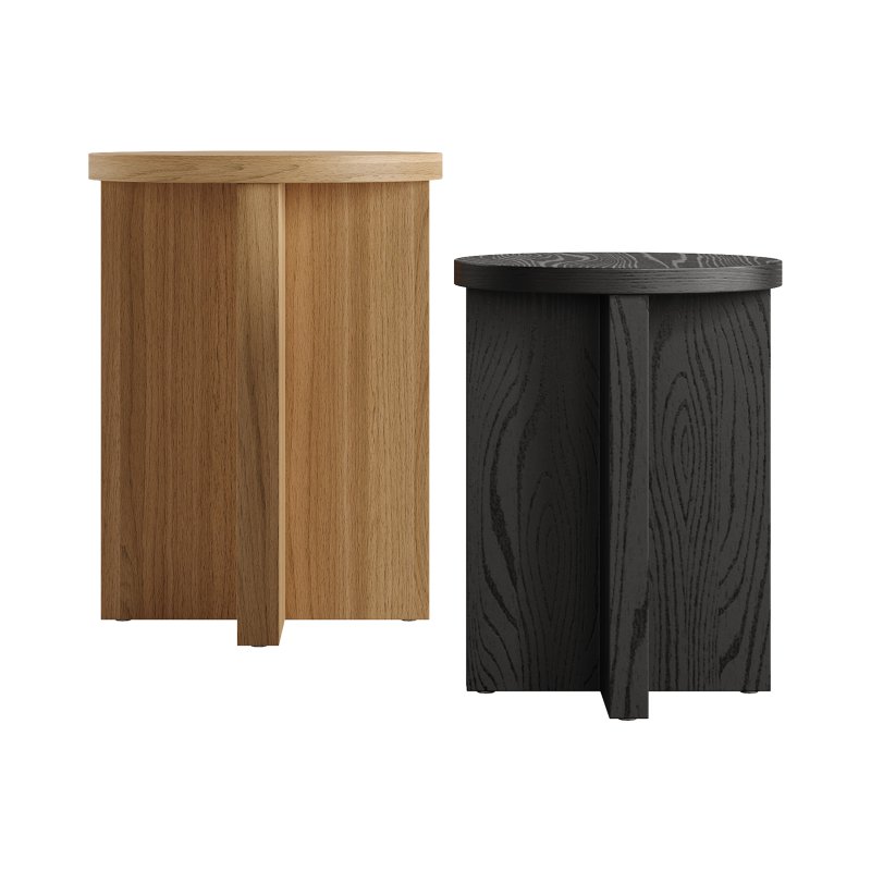 CHENE Side Table and Stool by Atelier De Troupe - Image 5