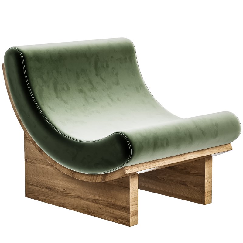 MAKI Fabric armchair - Image 2