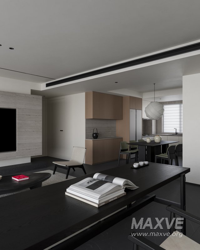 Modern living and dining room - Image 8