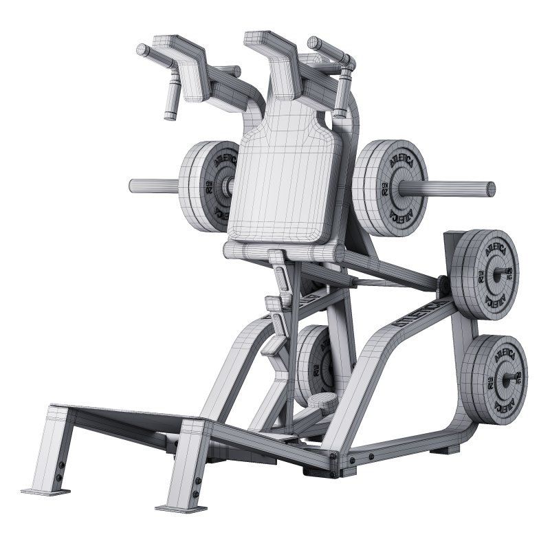 HyperLever | V-Squat Kniebeugemaschine - Image 9