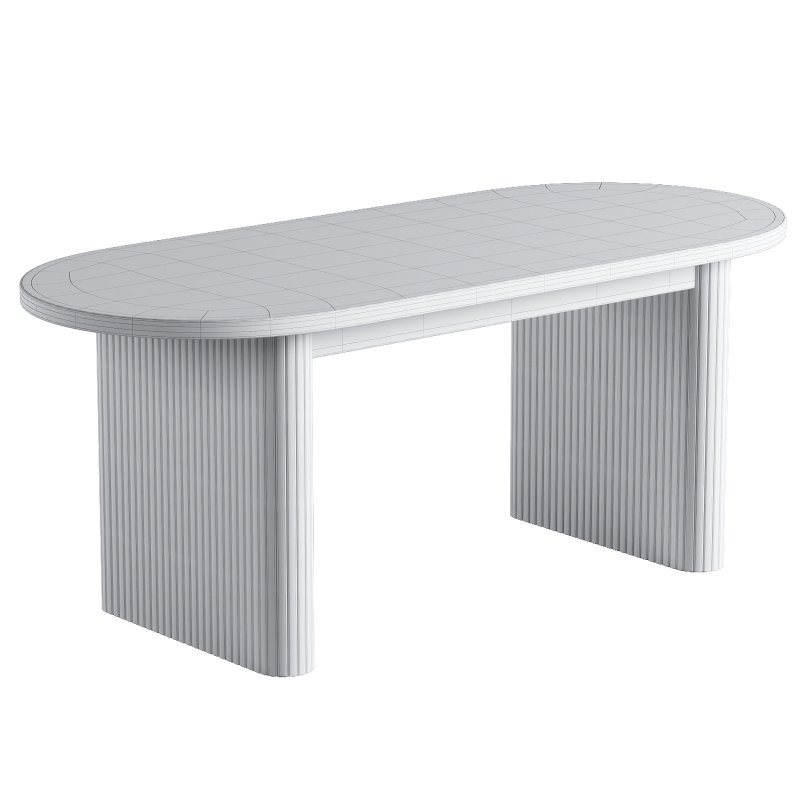 Extendable Natural Dining Table Lisette - Image 4