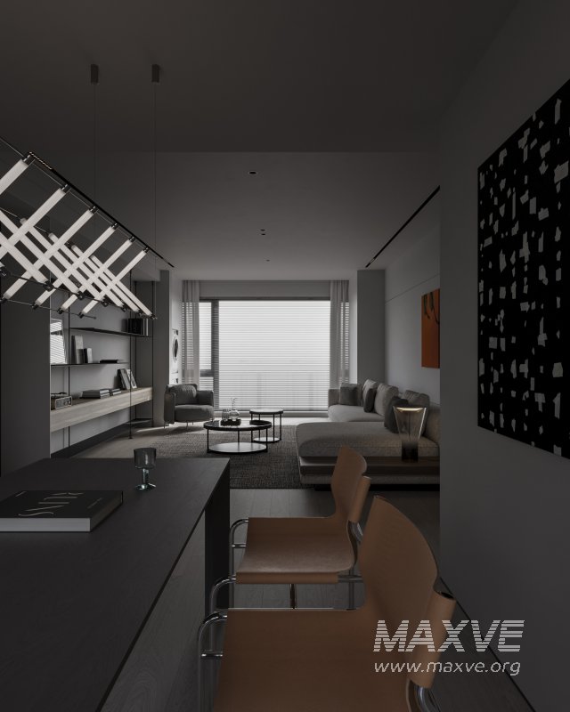 Modern living and dining room - Image 6