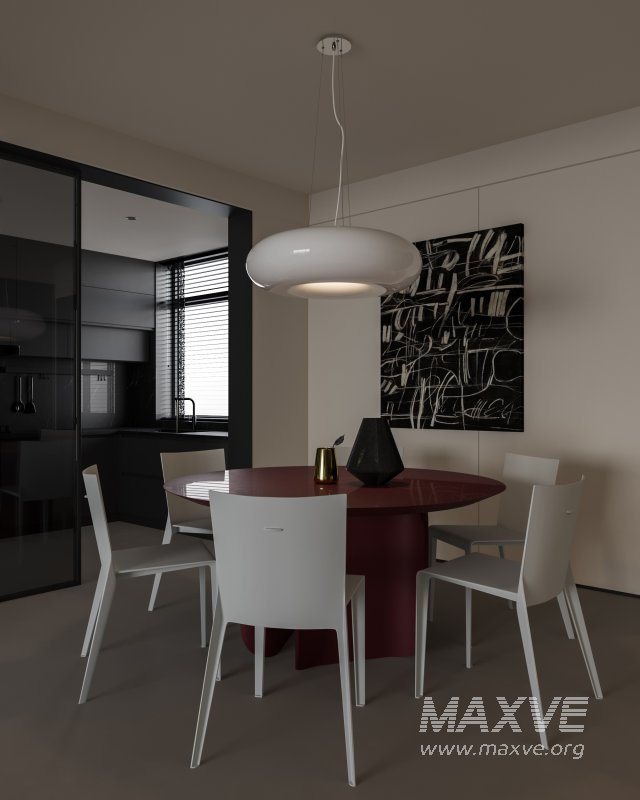 Modern living and dining room - Image 6