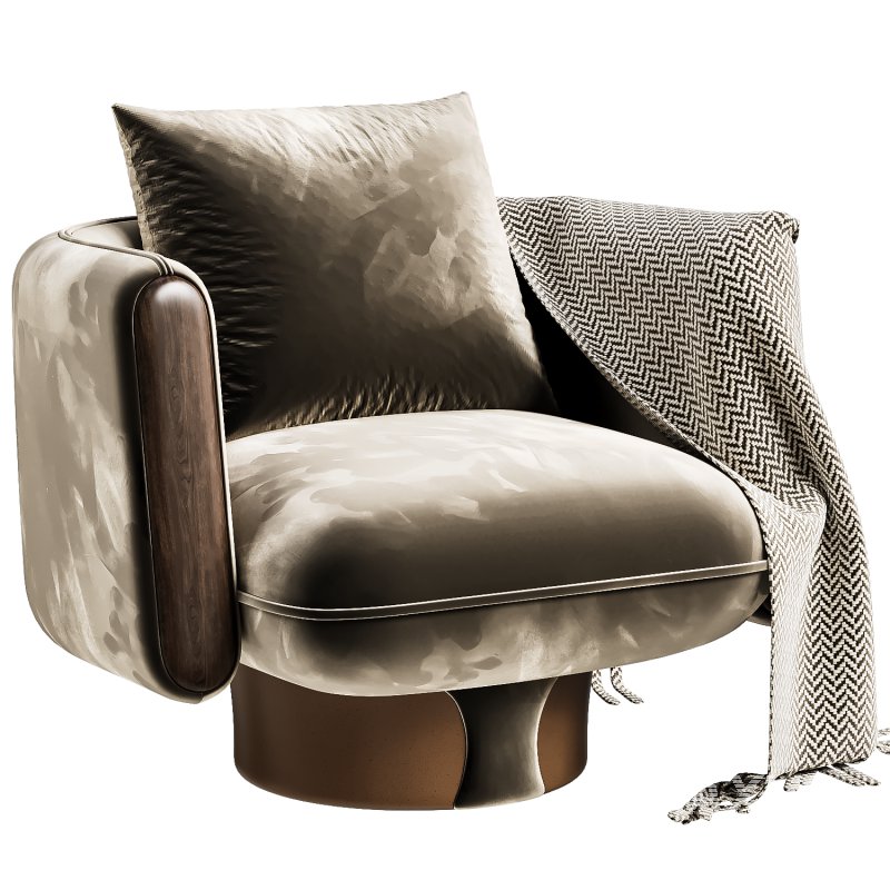 VELLUTO SWIVEL CHAIR - Image 3