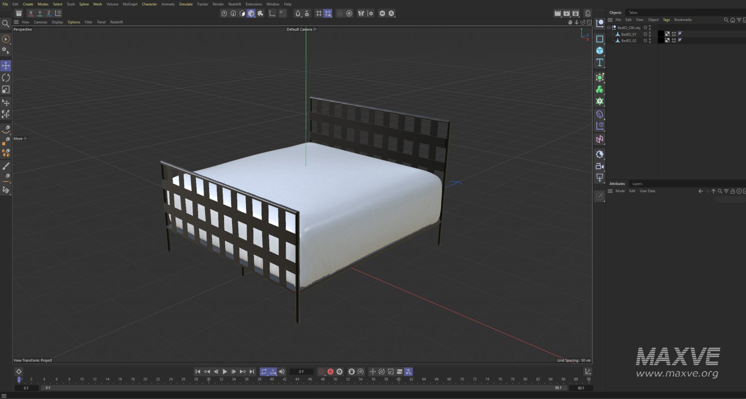 Black Metal Bed - Image 17