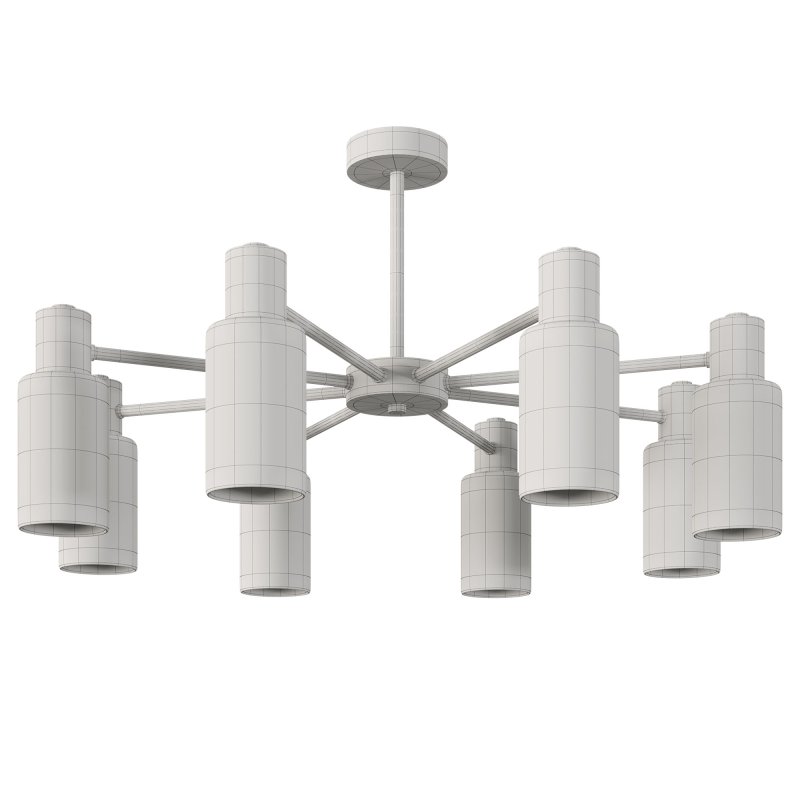 Ceiling chandelier in loft style - Image 1