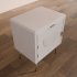 Modern Ribbed Nightstand - Thumbnail 5