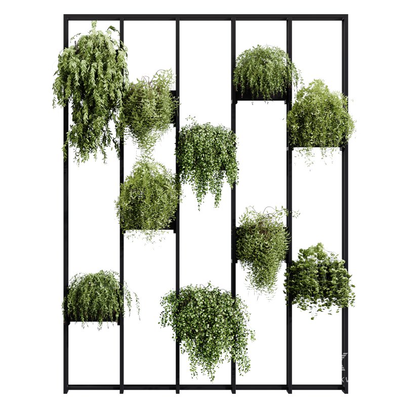 AV Vertical Garden Fitowall Plants Partition | Ultra Realistic 3D Model - Image 1