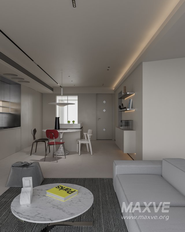 Modern living and dining room - Image 5