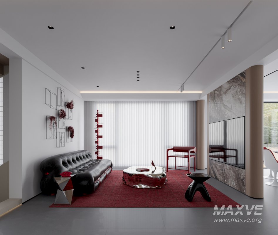 Modern living and dining room - Image 1