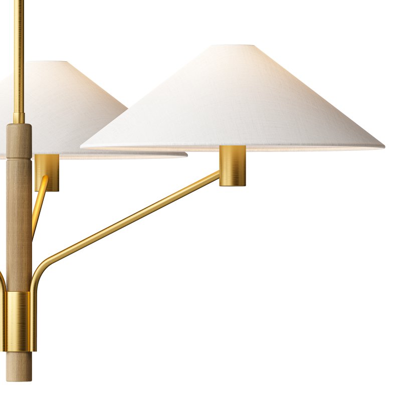 Devon 3-Light Chandelier - Image 2