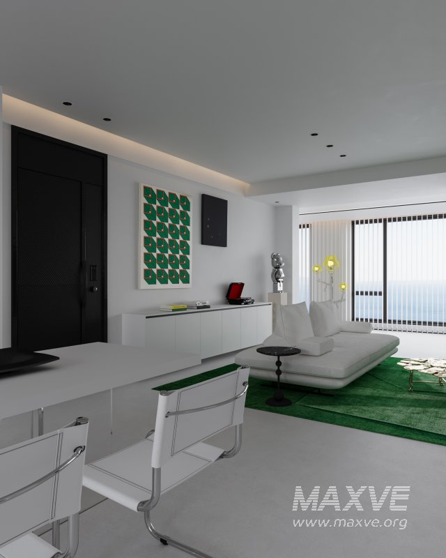 Modern living and dining room - Image 6