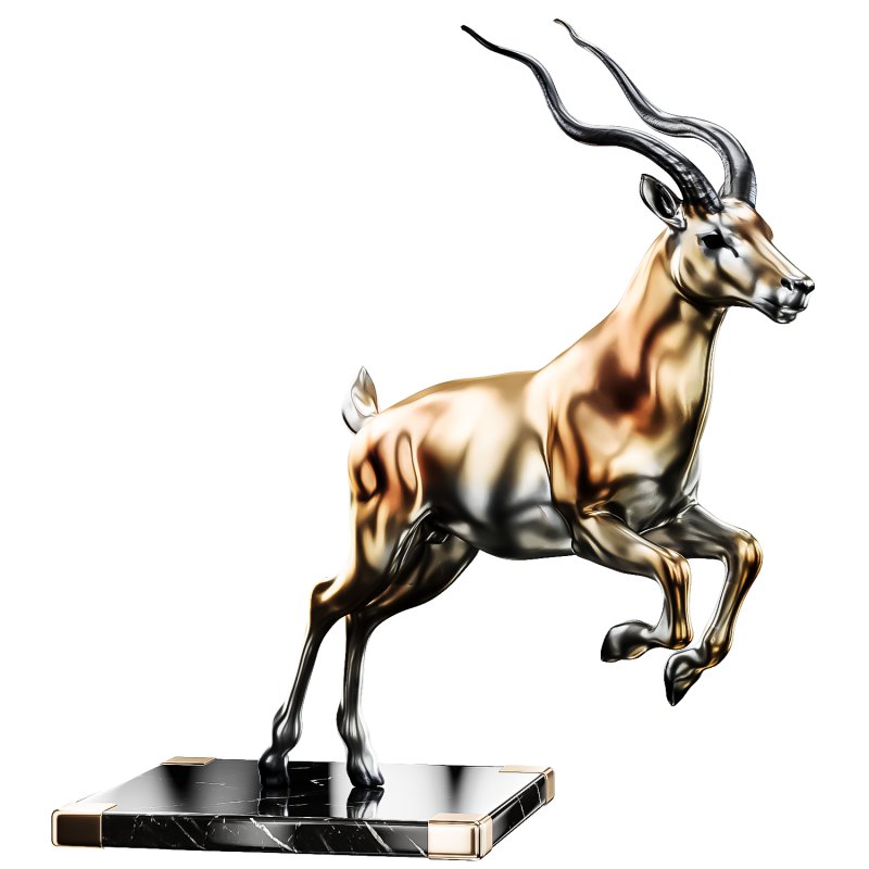 Gazelle Sculpture - Image 5