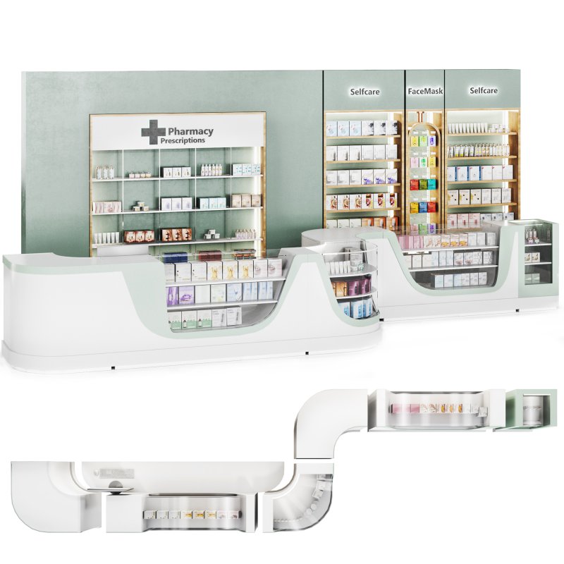 pharmacy 03 and drugstore showcase - Image 6