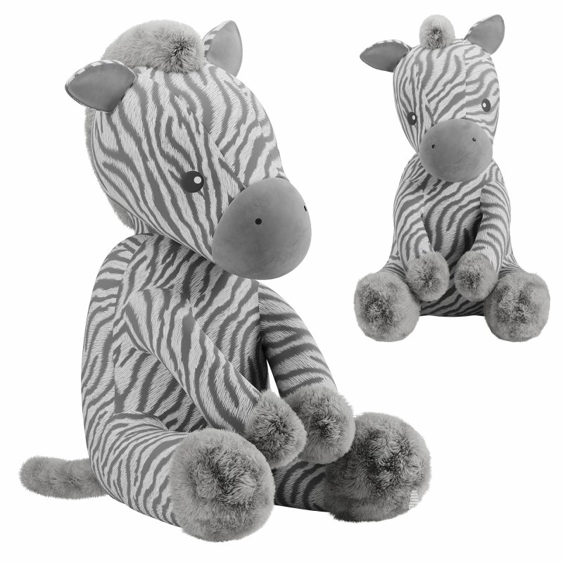Zebra plush toy - Image 1