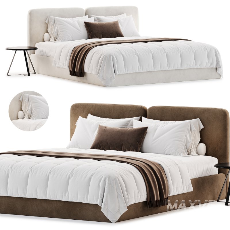 Vilena 180 Bed by Divan - Image 1