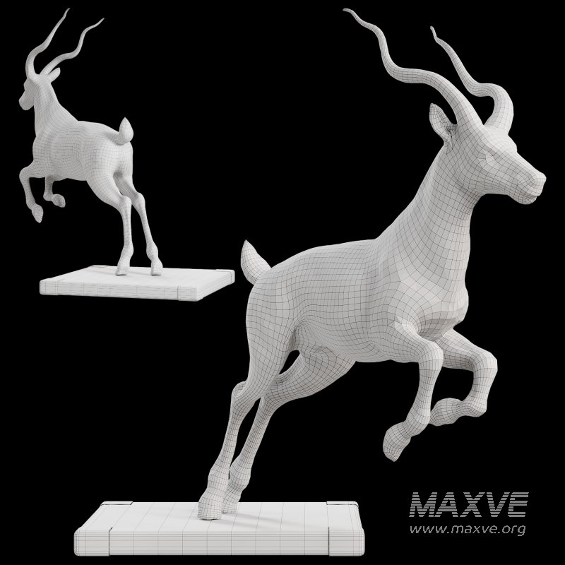 Gazelle Sculpture - Image 7