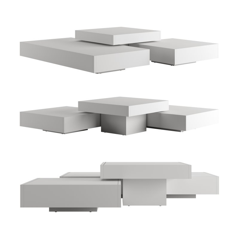 DOLMEN Rectangular Coffee Table by Lema - Image 4