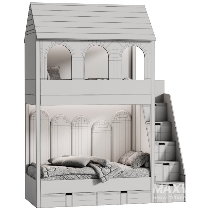 Childrens bunk bed 37 - Image 9