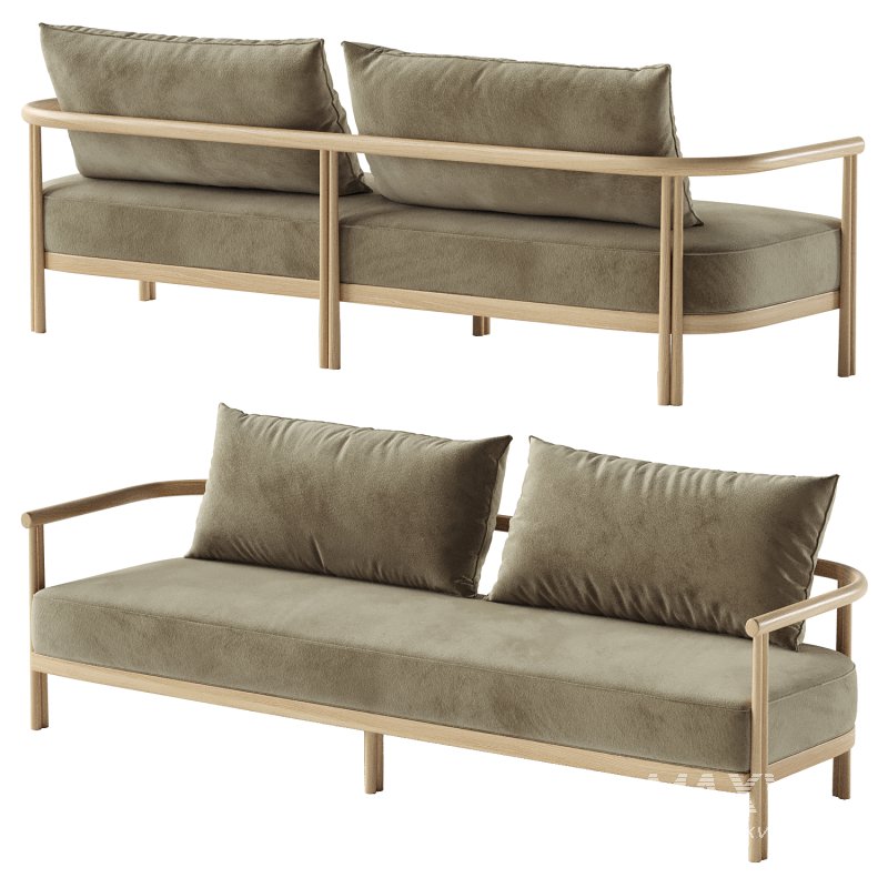 Cove Teak 3 Seat Sofa - Image 3