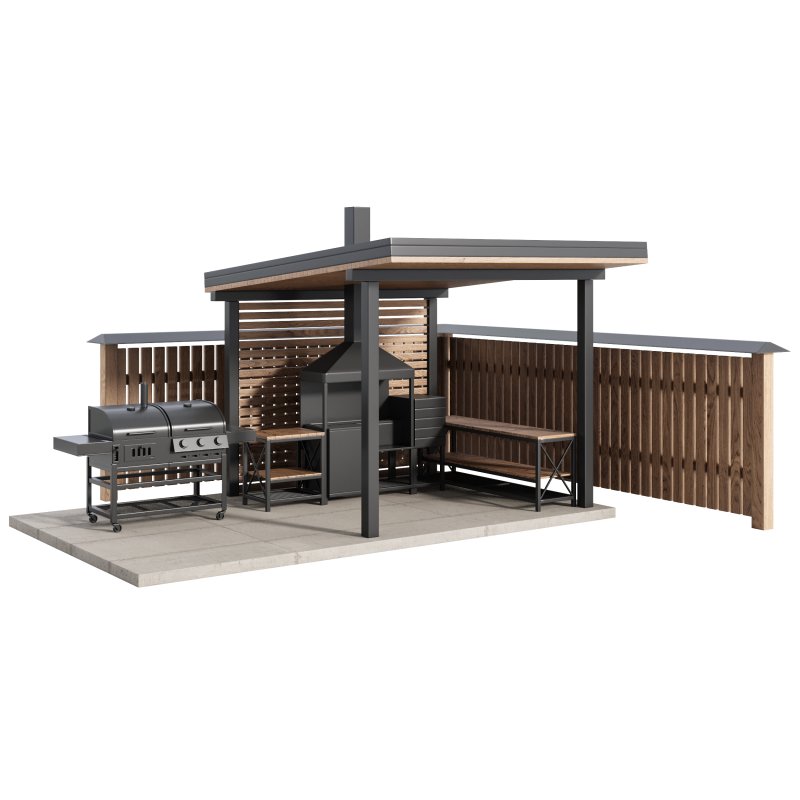 Modern Outdoor Kitchen 24 - Image 2