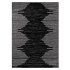 Rugshop Bohemian Stripe Stain Resistant High Traffic Living Room Kitchen Bedroom Dining Home Office Area Rug - Thumbnail 1