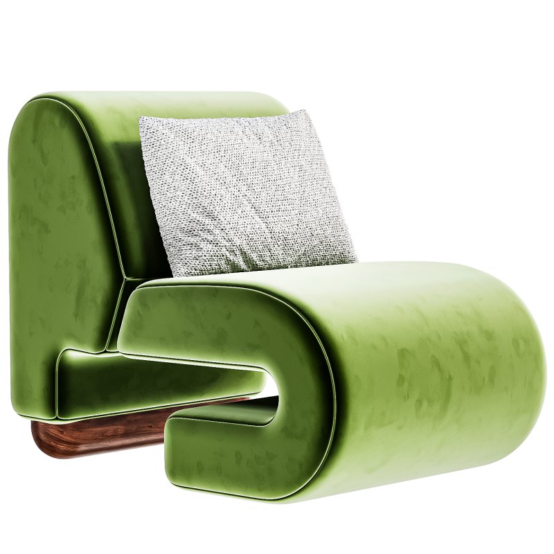 Greenapple Fabric armchair - Image 4