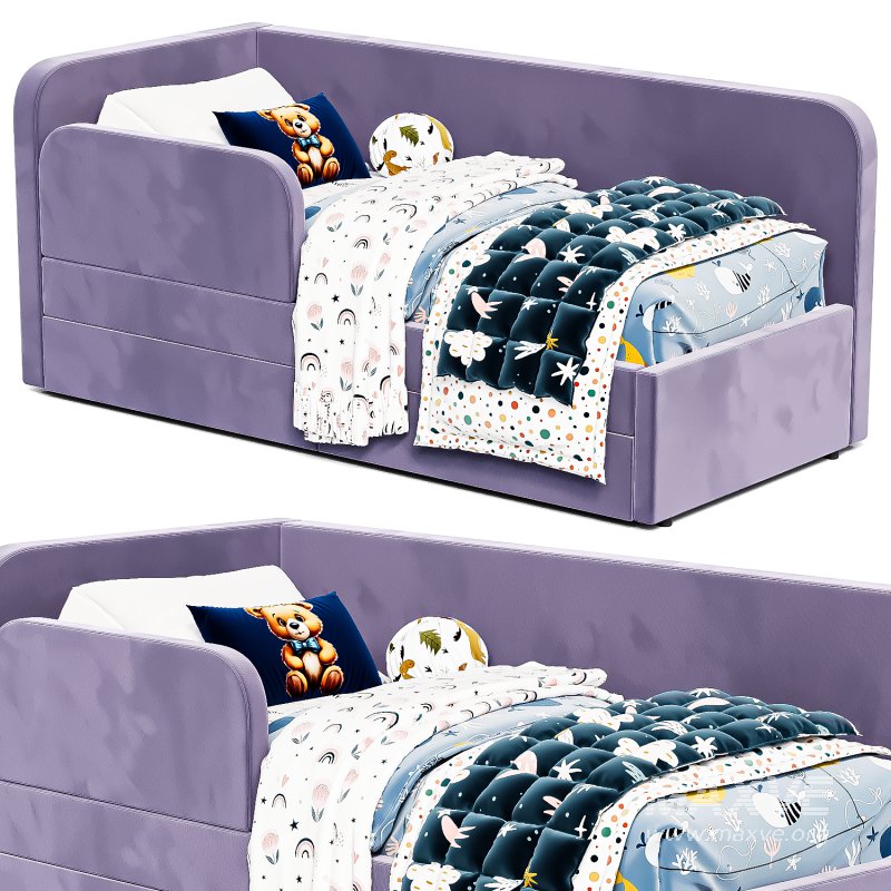 The bed is a soft corner Mocha from Chic Galicia - Image 3