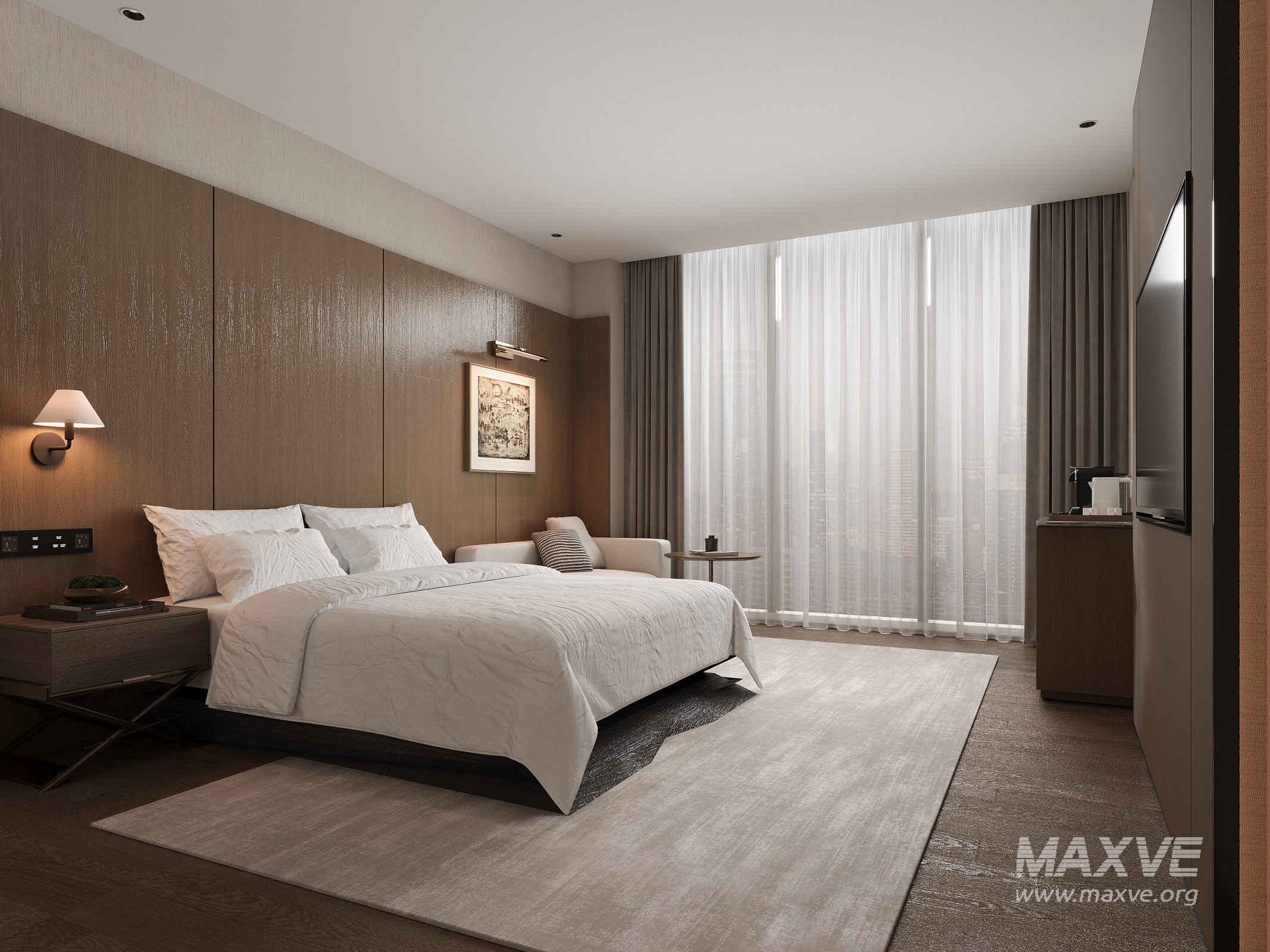 Modern bedroom